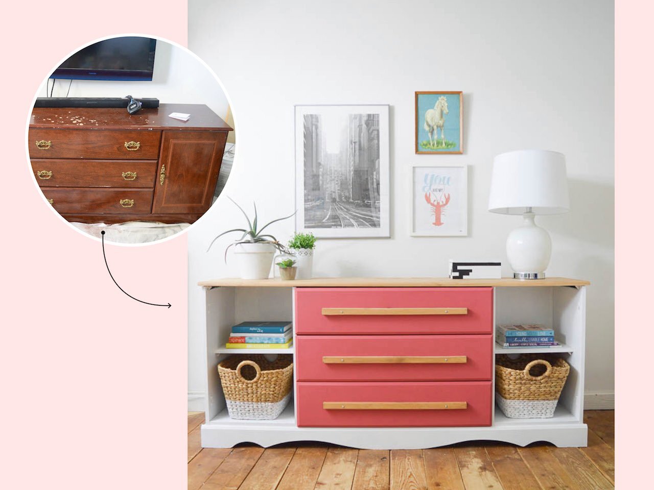 How to Upcycle Old Furniture Using Wallpaper | Wallpaper crafts ... How to Upcycle Old Furniture Using Wallpaper | Wallpaper crafts ...